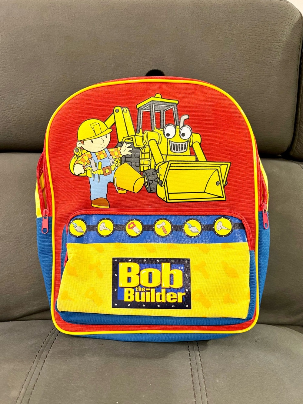 Vintage Bob the Builder Kids Backpack 2002